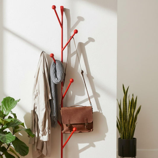 Modern Tree Coat Rack | Wall Mounted Entryway Organizer