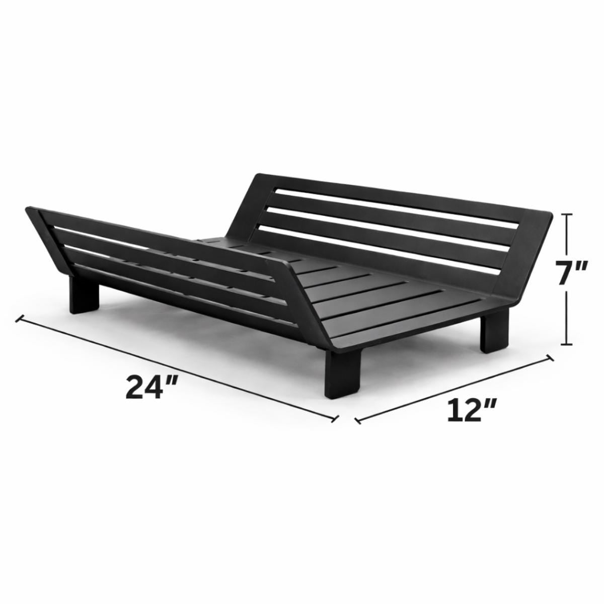 Fireplace log grate black metal fire grate indoor use