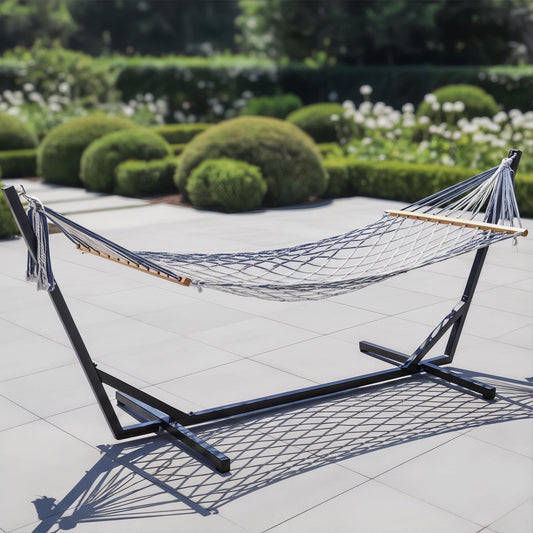 Hammock stand metal freestanding outdoor frame for hammock