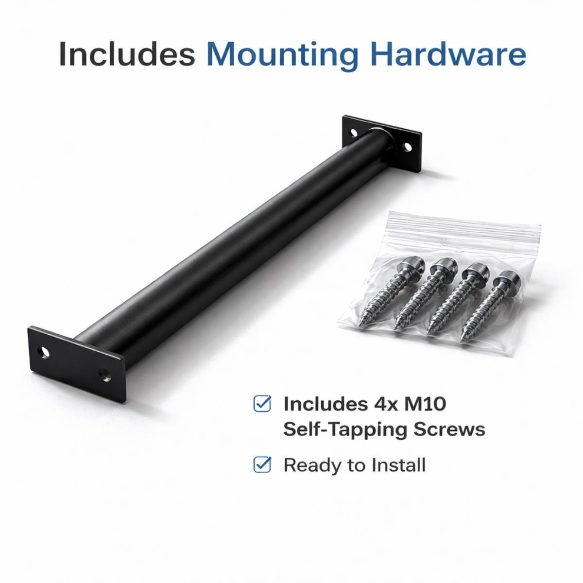 Home gym pull up bar wall mounted metal fitness equipment