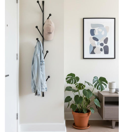 Modern Tree Coat Rack | Wall Mounted Entryway Organizer