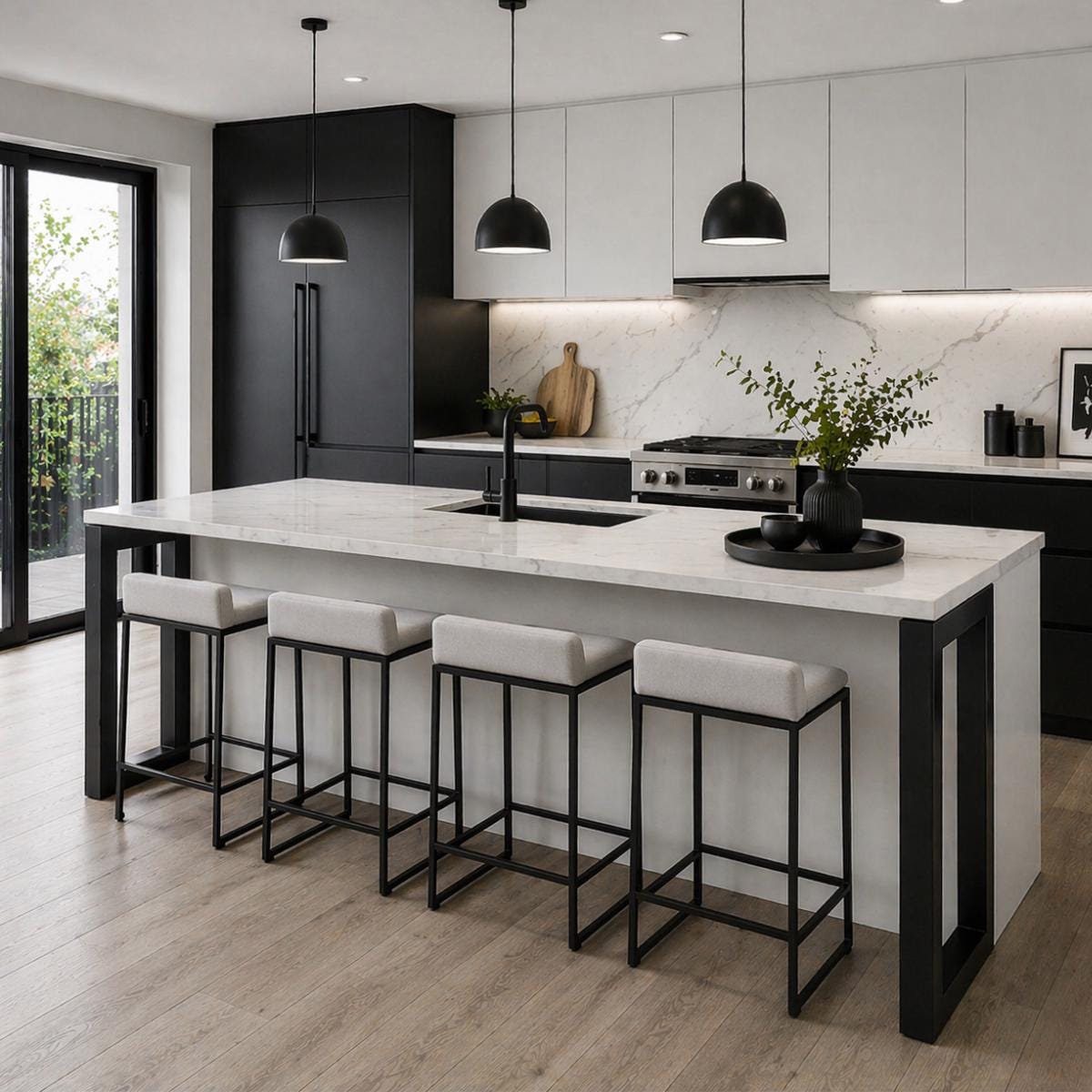 Kitchen Island Legs Metal Table Legs Bar Height Counter Height Custom Steel Table Base Modern Industrial Furniture Legs