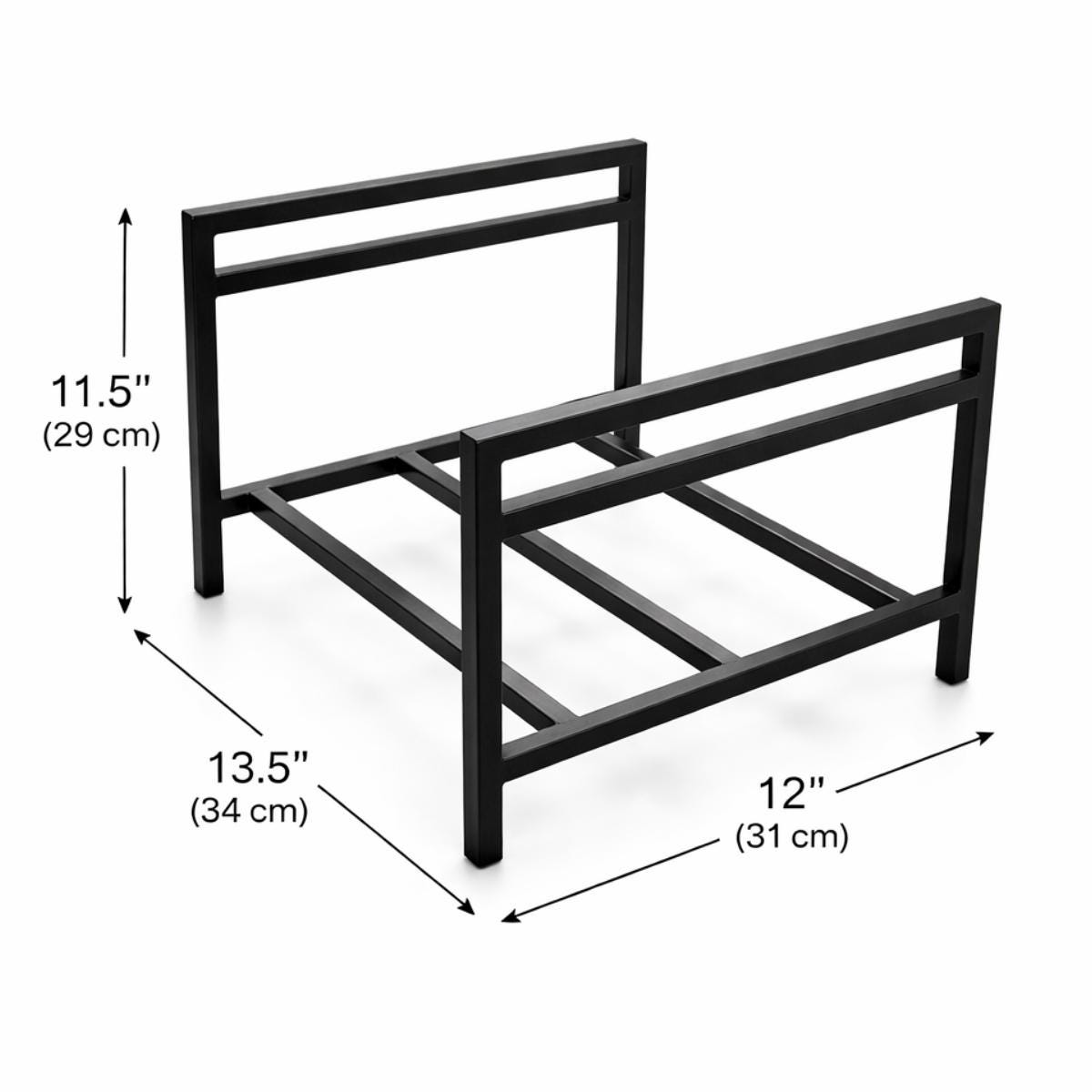 Metal Vinyl Record Holder Stand – LP Storage Rack