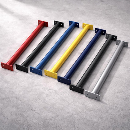 Wall mounted workout bar metal pull up bar for strength training
